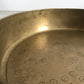Antique Brass Shallow Singing Bowl / Flower Vessel
