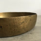 Antique Brass Shallow Singing Bowl / Flower Vessel